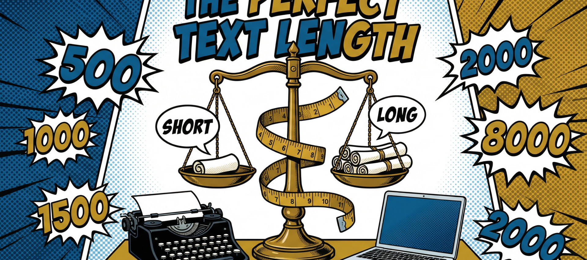Die perfekte Textl&auml;nge: Kurz oder lang?